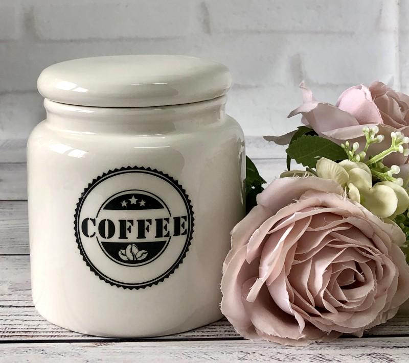 Емкость ВonaDi BlackWhite Кофе 700 мл (4548C)