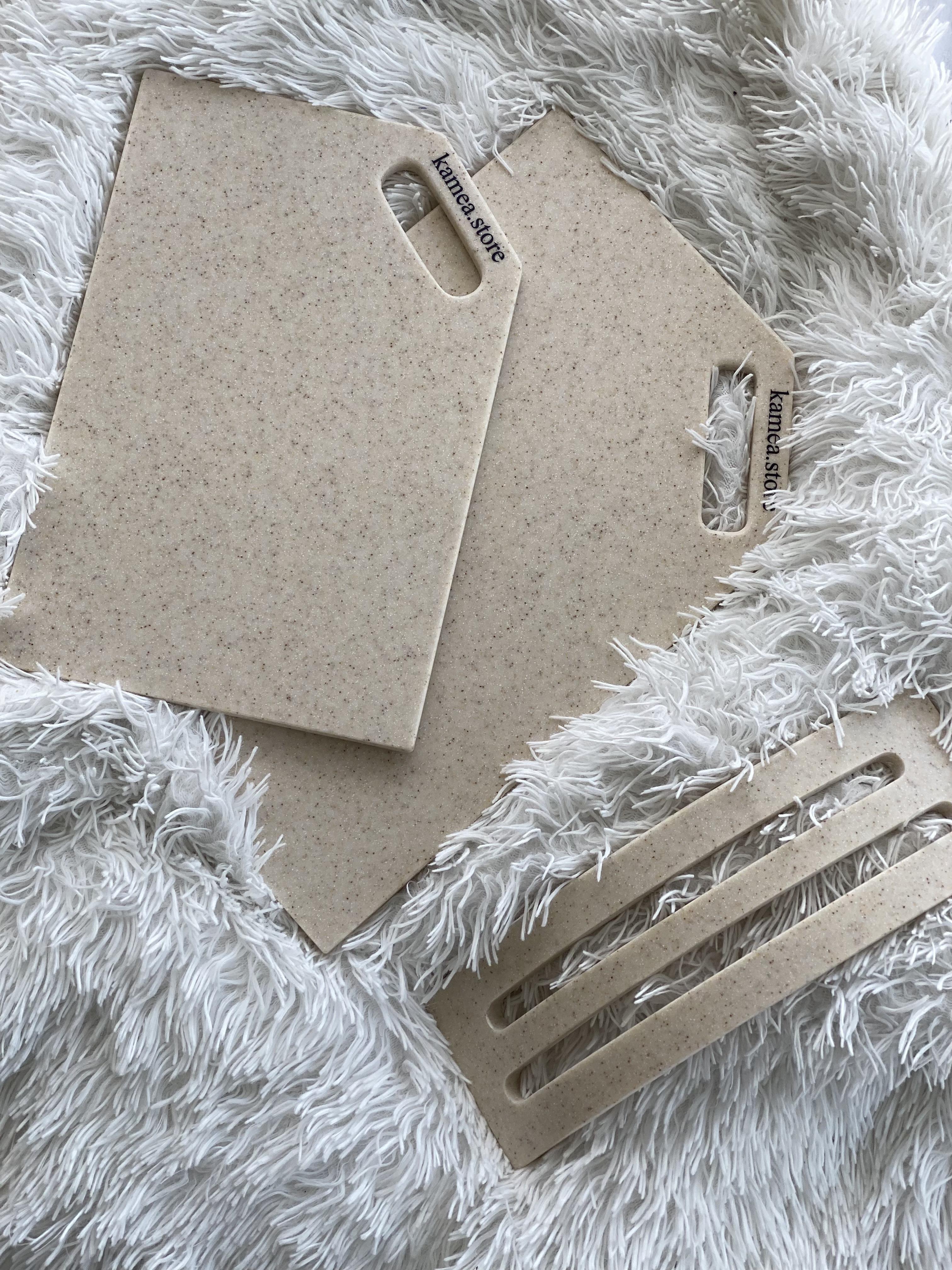 Набір дошок кухонних Kamea зі штучного каменю S Fair Sky - фото 5 Набір дошок кухонних Kamea зі штучного каменю S Fair Sky - фото 5