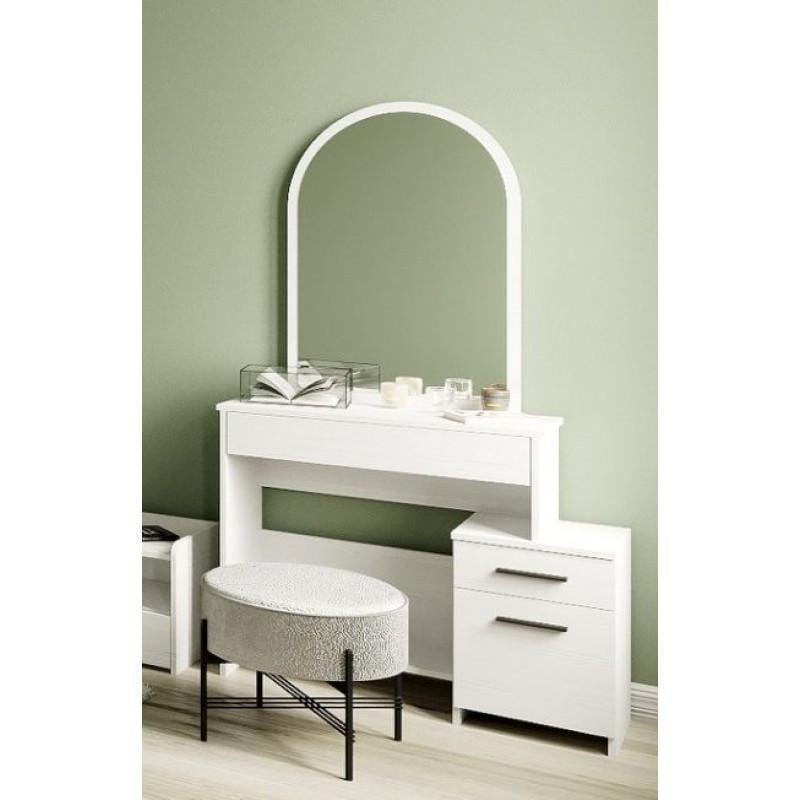 Туалетный столик Эверест Трюмо-1 95х35х168 см Белый (ЕВ20064) - фото 5 Туалетный столик Эверест Трюмо-1 95х35х168 см Белый (ЕВ20064) - фото 5