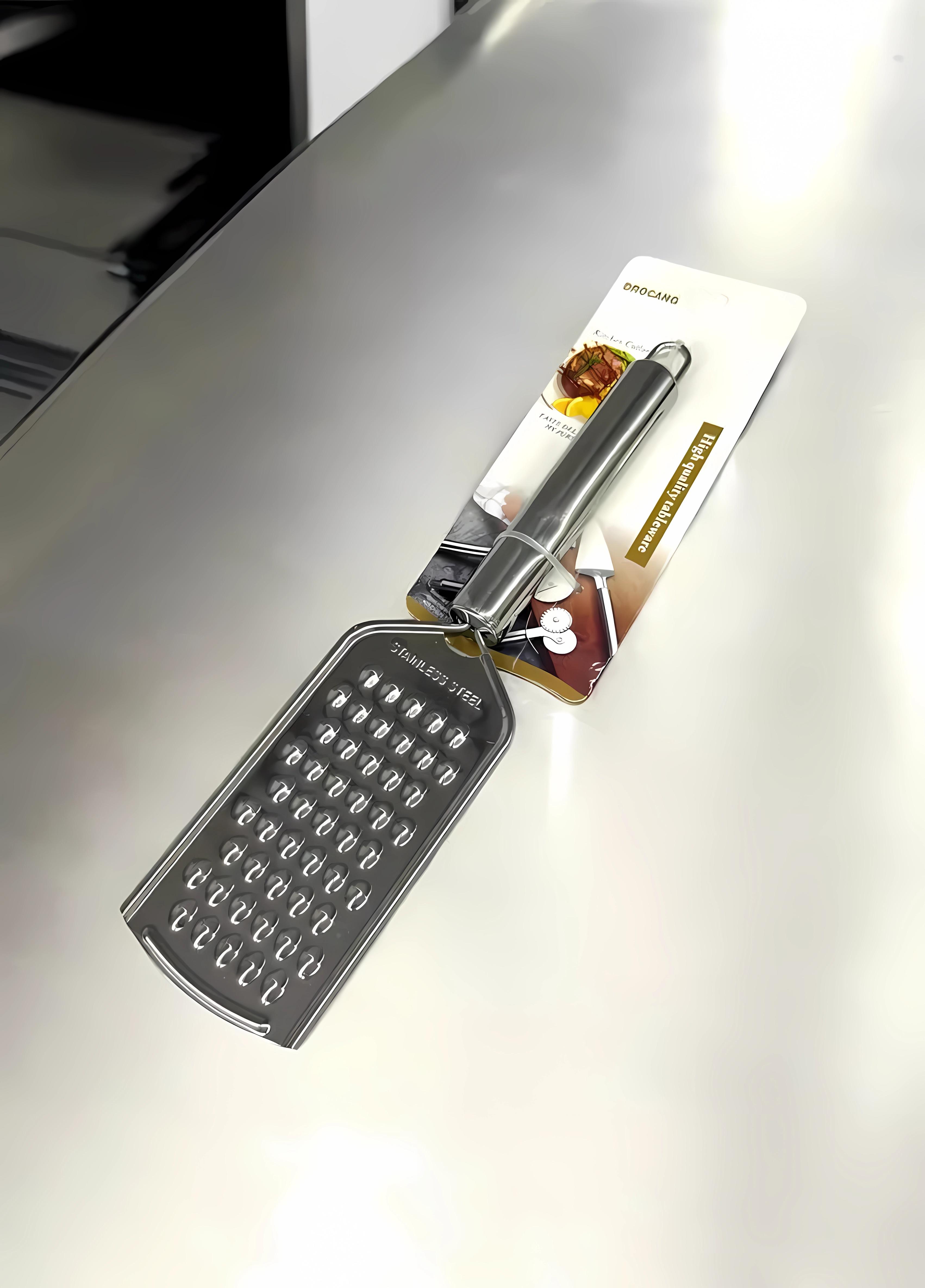 Терка из нержавеющей стали Good Idea 1014 односторонняя ручная Серый (33639909sp) - фото 5 Терка из нержавеющей стали Good Idea 1014 односторонняя ручная Серый (33639909sp) - фото 5