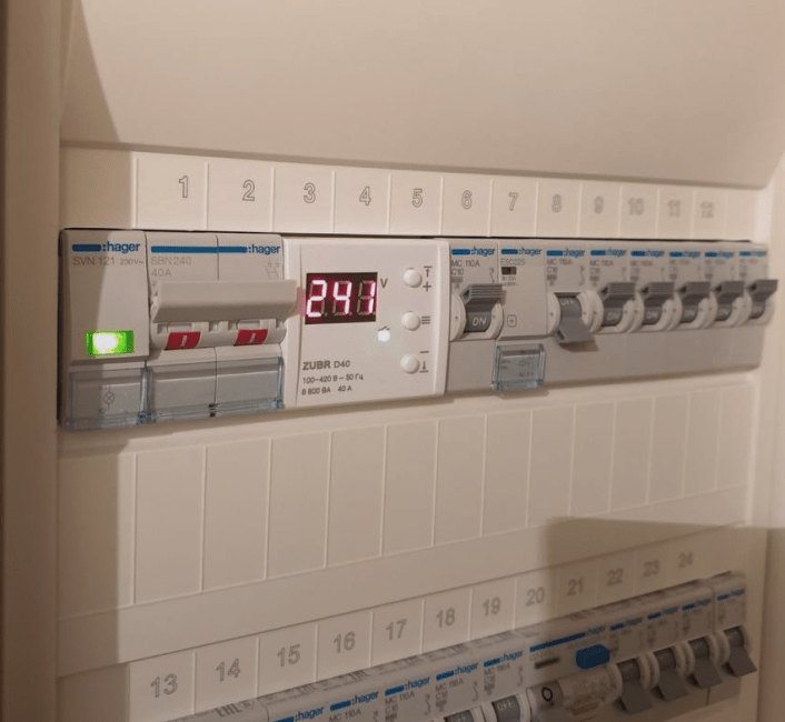 Реле напруги ZUBR D25 - фото 5 Реле напруги ZUBR D25 - фото 5