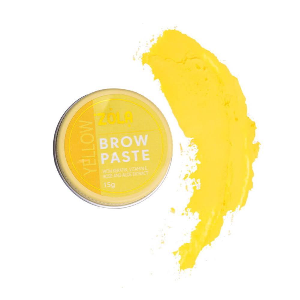 Контурная паста Zola Pink Brow Paste 15 г Желтый