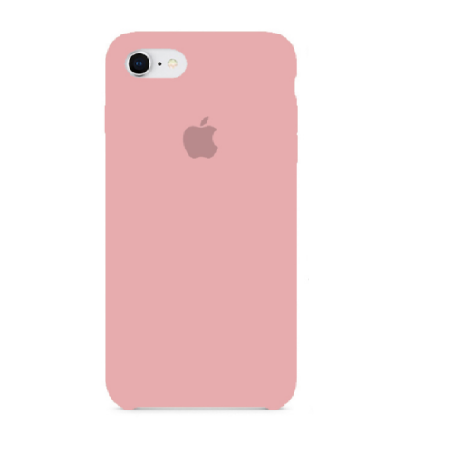 Чехол SIlicone Case для iPhone 7/8 Protective Matte Pink