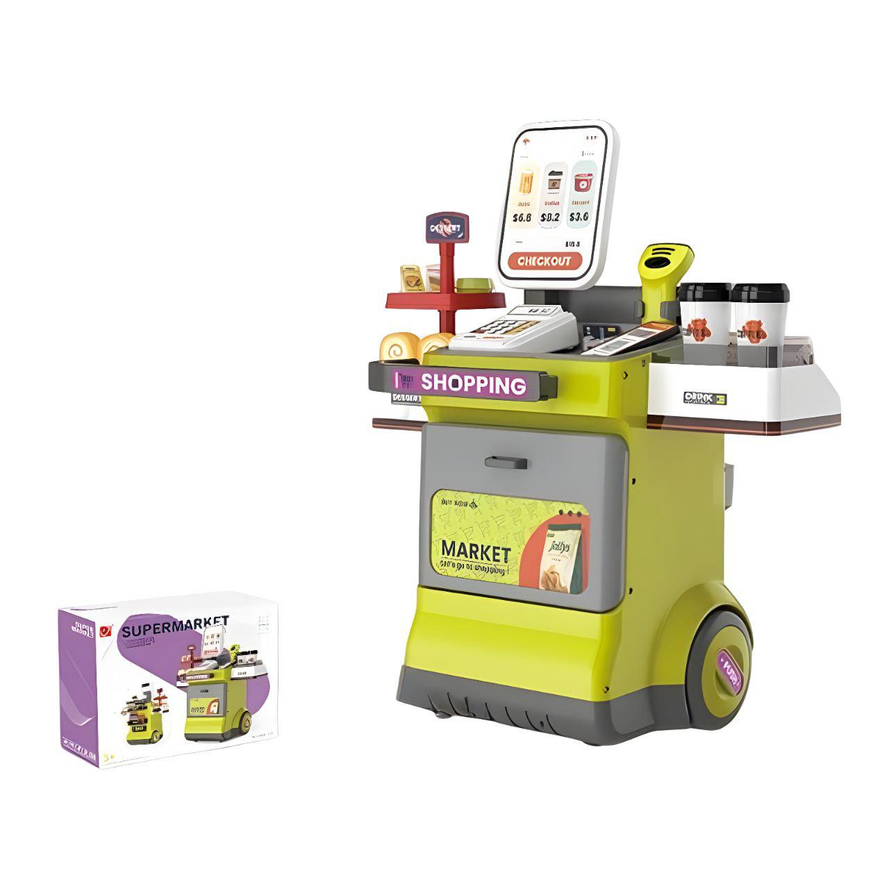 Детский игровой набор современный магазин со сканером/кассовым аппаратом и звуковыми эффектами (138481) Детский игровой набор современный магазин со сканером/кассовым аппаратом и звуковыми эффектами (138481)