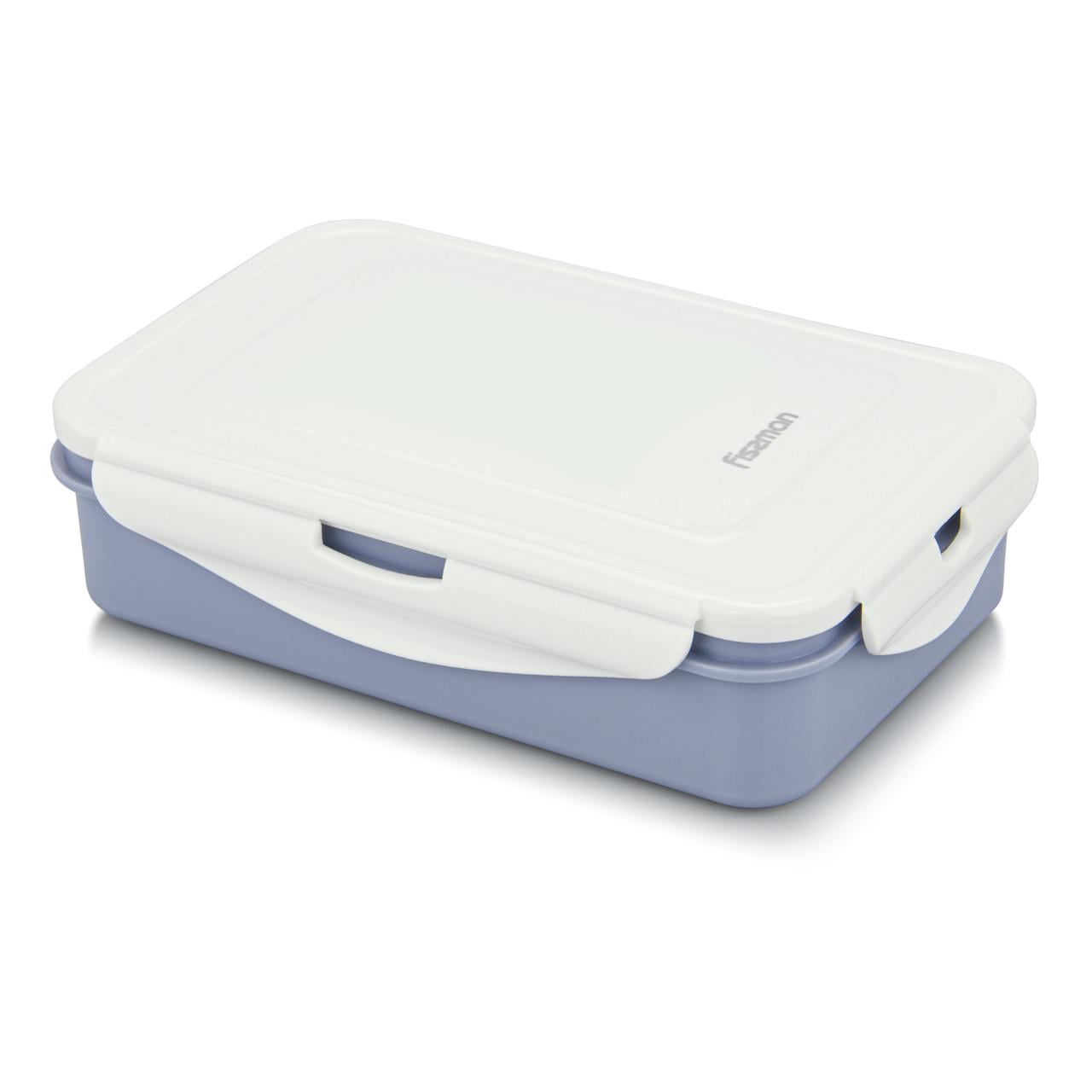 Ланч-бокс прямоугольный полипропиленовый Fissman 20,7x13,7x5,4 см 800 мл для хранения продуктов Сиреневый (6760)