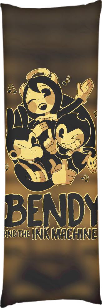Подушка дакимакура Bendy and the ink machine 32 60x180 см (14102161)