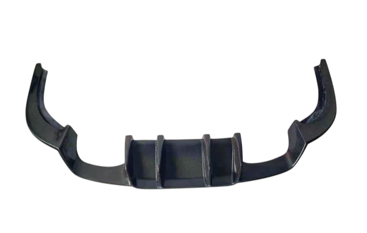 Диффузор заднего бампера DDCarbon V1 для F87 для BMW 2 серия F22/23 2014-2021 гг. натуральный карбон (136890)