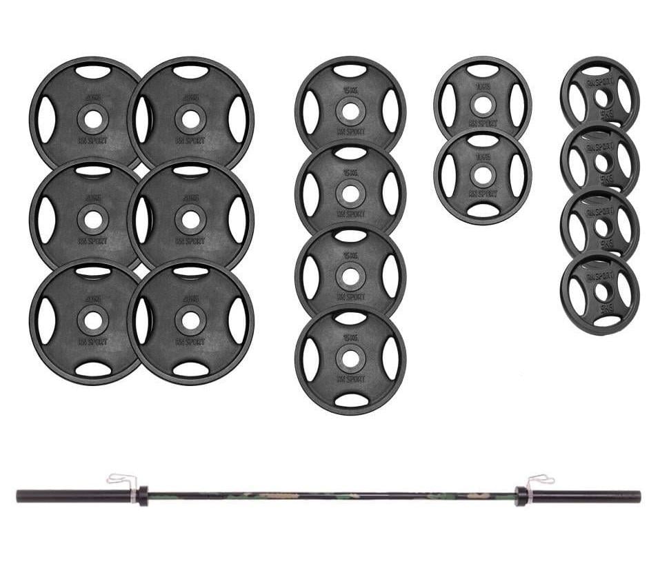 Штанга олимпийская RN-Sport металлическая 180 кг (2522948993_rn_2)