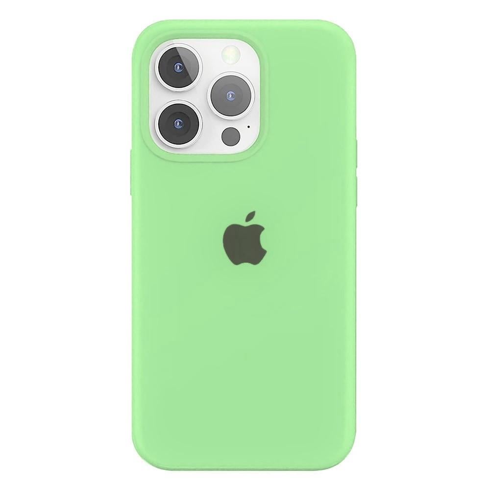 Силіконовий Чохол Накладка Silicone Case для iPhone 13 Pro Green