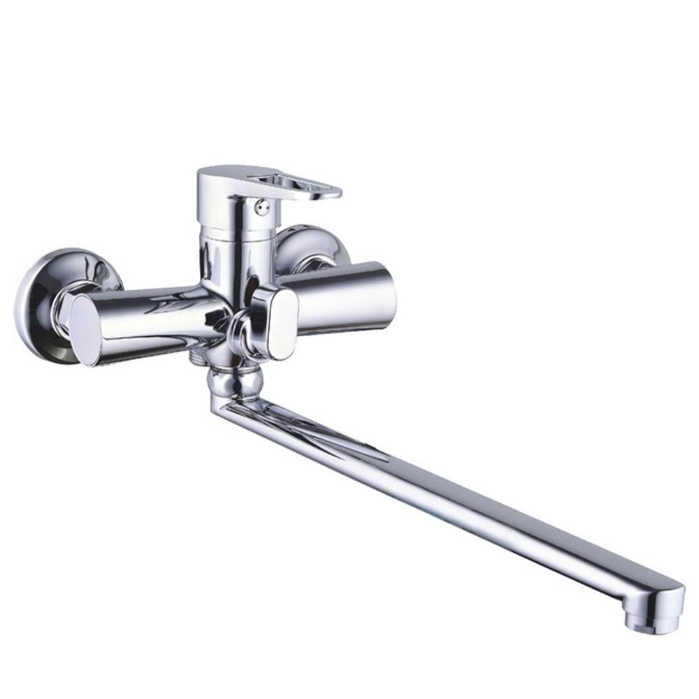 Смеситель для ванны Zegor PUD7 A-145 с душевой лейкой и шлангом