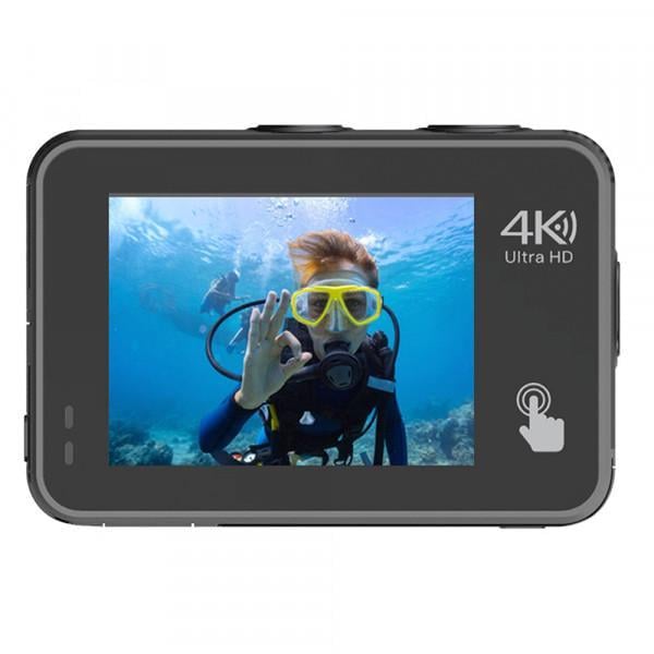 Видеокамера цифровая Aspiring 86ASZE21PB Wi-Fi Repeat 4 ULTRA HD 4K DUAL SCREEN (579054)