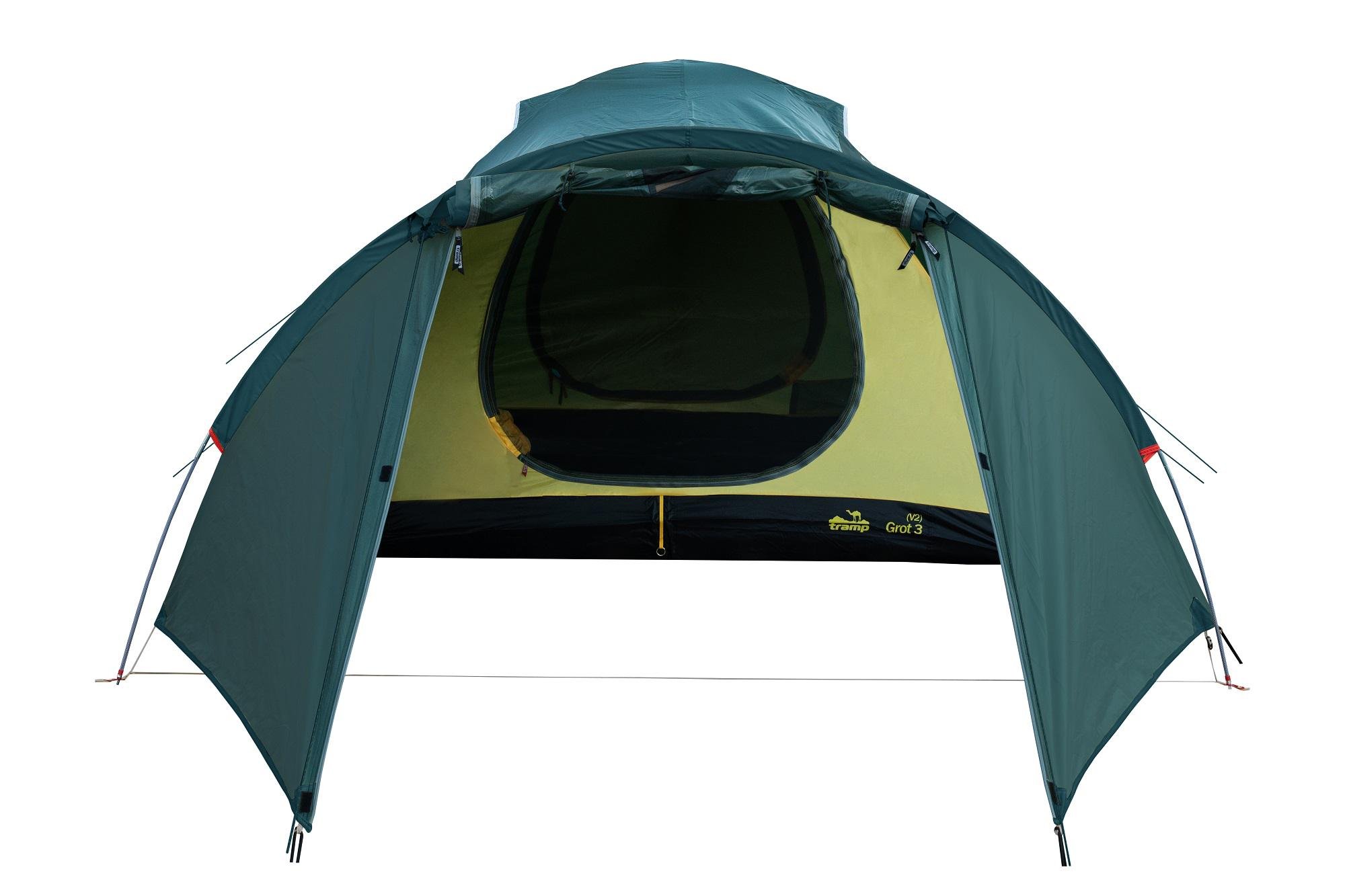 Намет тримісний Tramp Grot v2 з вантажним тамбуром (UTRT-036) - фото 5 Намет тримісний Tramp Grot v2 з вантажним тамбуром (UTRT-036) - фото 5