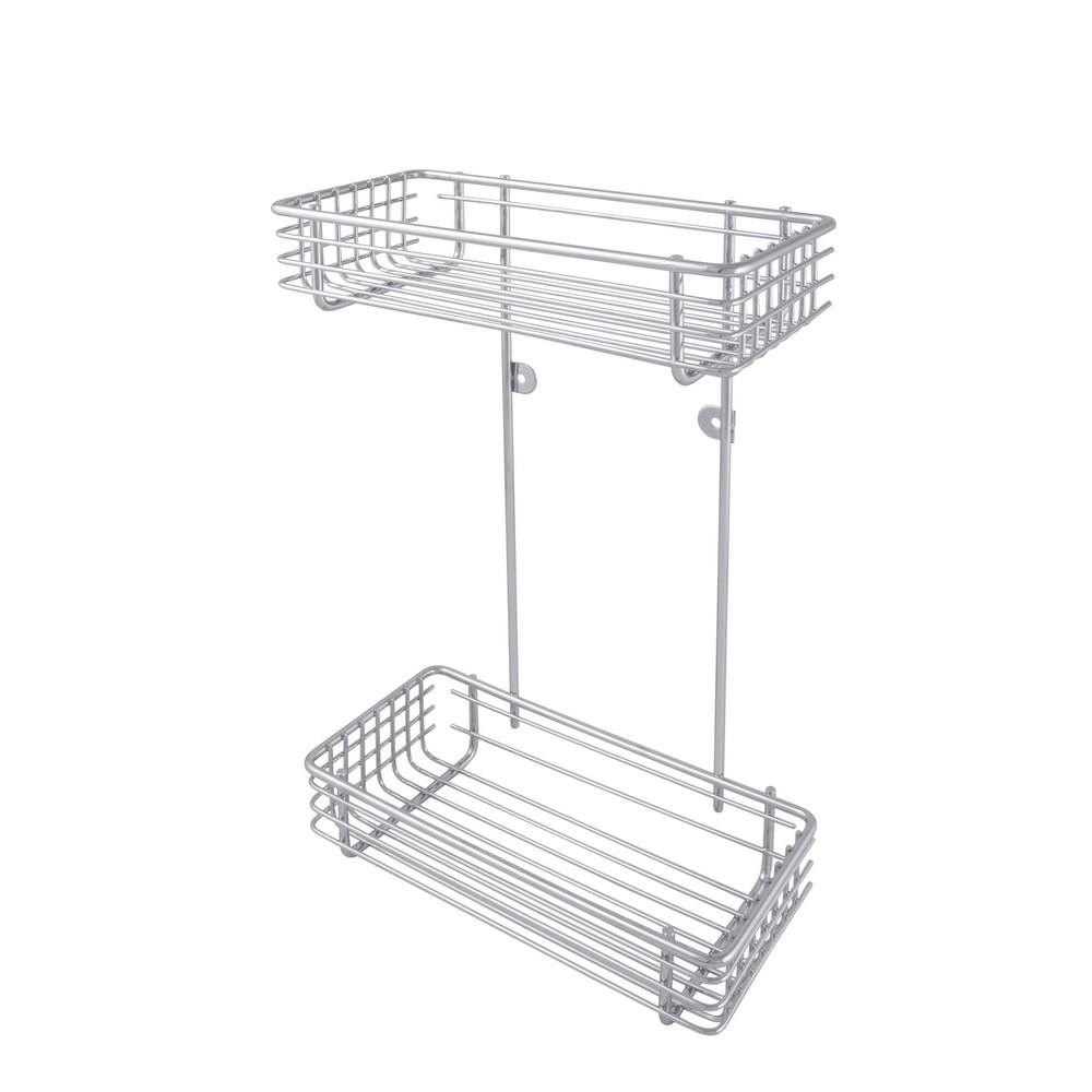 Полка в ванную 2-х ярусная AWD interior 24,2x36,5x12,5 cм (AWD02081312)