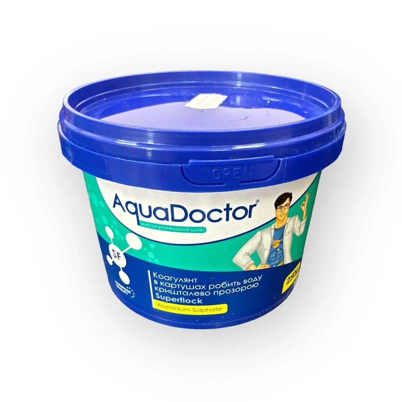 Набор средств ухода за бассейном стартовый AquaDoctor Super Kit Optimal 6в1 химия/поплавок (9039) - фото 8