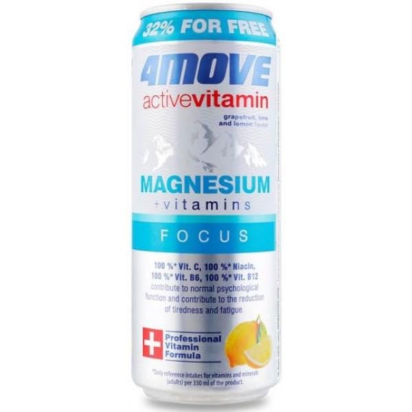 Вітамінний напій 4MOVE Vitamin Active Magnesium 330 мл (00000038106)