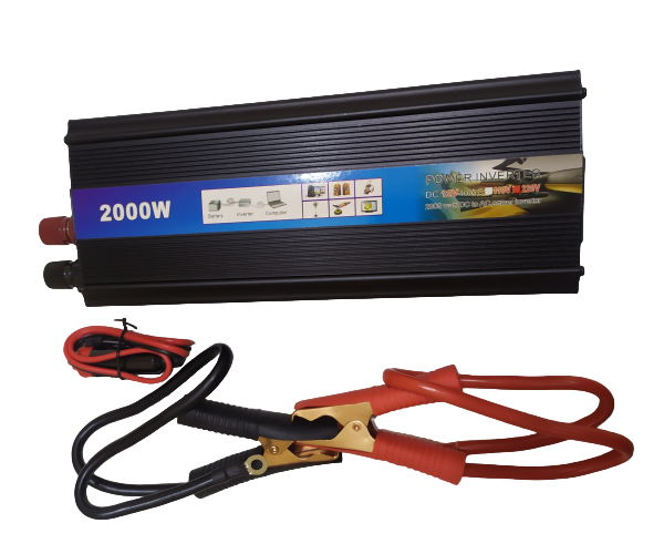 Преобразователь напряжения 12-220 V 2000 W (1343)