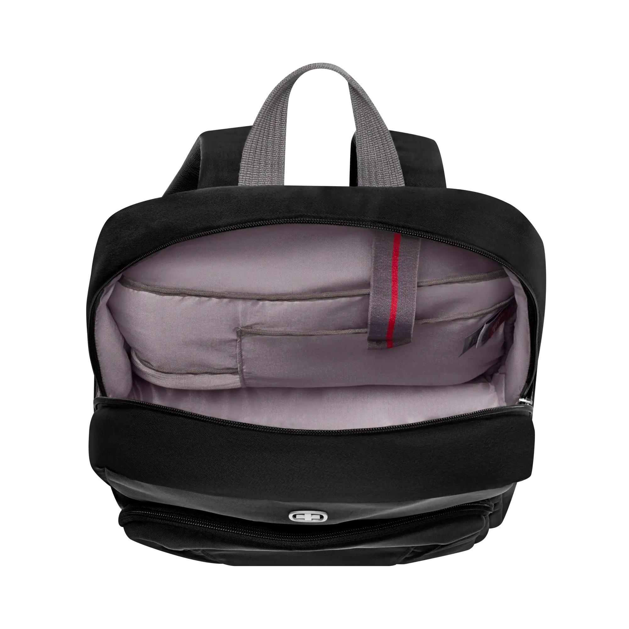 Рюкзак Wenger Motion для ноутбука 15,6"-16" нейлон з фіксацією на валізу 20 л Чорний (628923) - фото 5