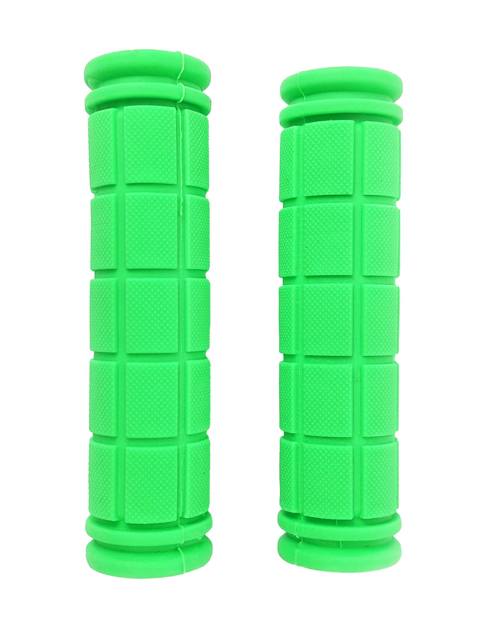 Грипсы силиконовые с рифлением прямые 120 мм Салатовый (G0000964)