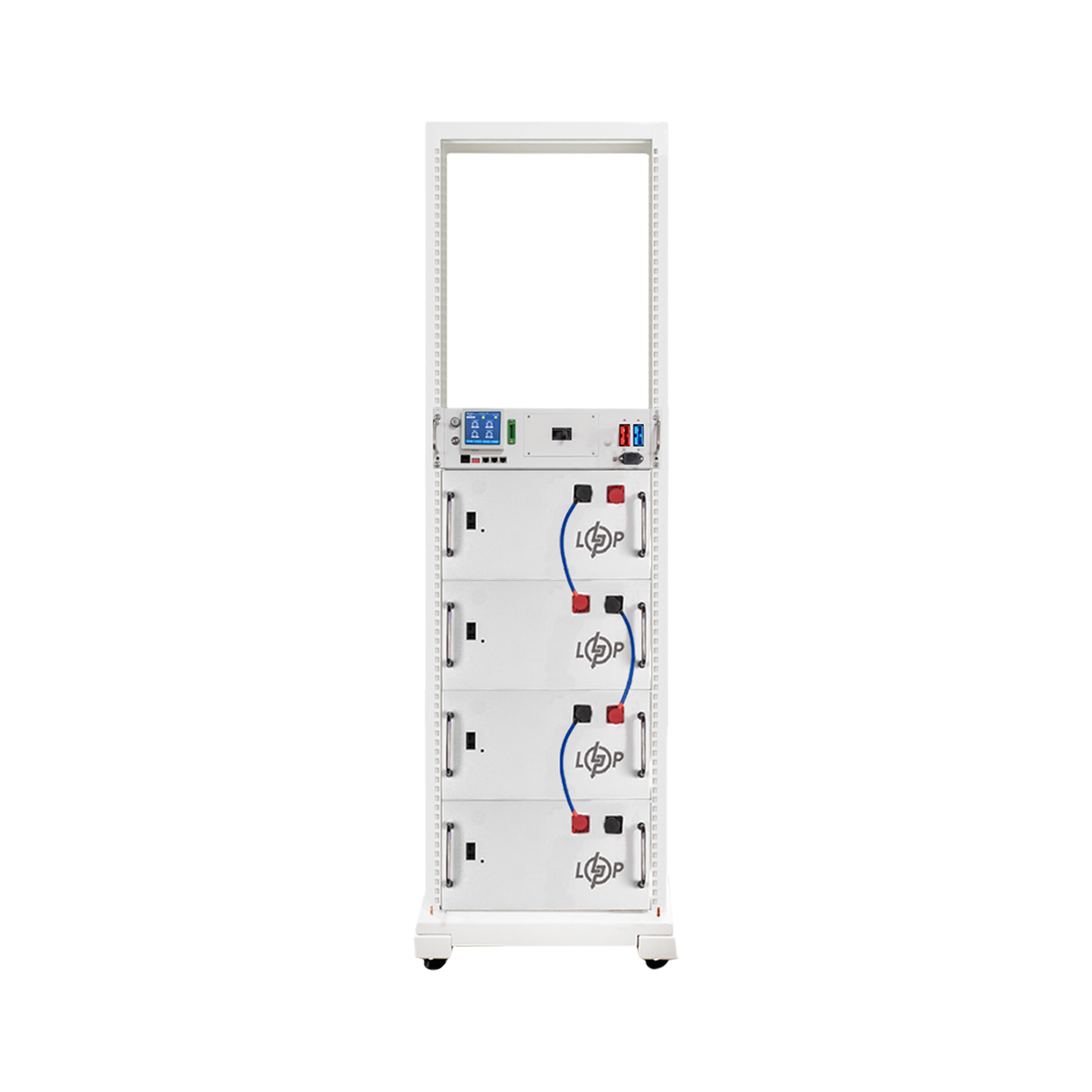 Аккумулятор LP LiFePO4 Battery HVM 204,8V 280Ah 57344 Wh BMS 125А AB Lrack White