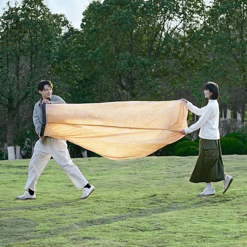 Ламзак Naturehike CNH22DZ022 из полиэстера 210 Т 180x70x52 см Бежевый (29-79-6975641886792) - фото 2