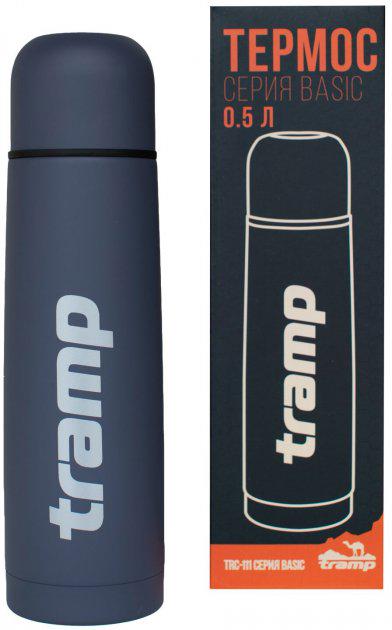 Термос Tramp Basic 0,5 л Серый (TRC-111-grey) - фото 3