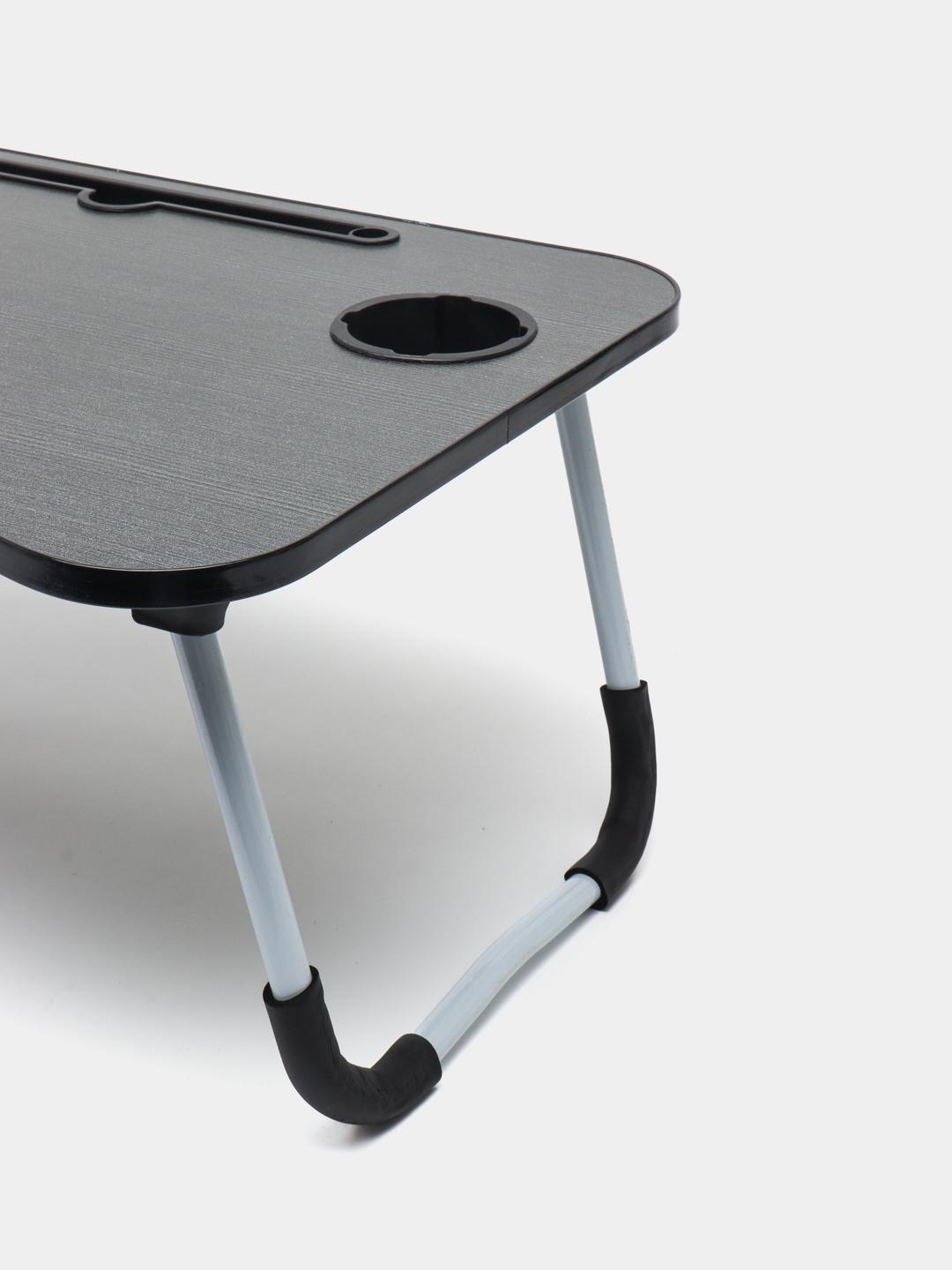 Подставка для ноутбука с подстаканником складной Черный (9ffff808a) - фото 5