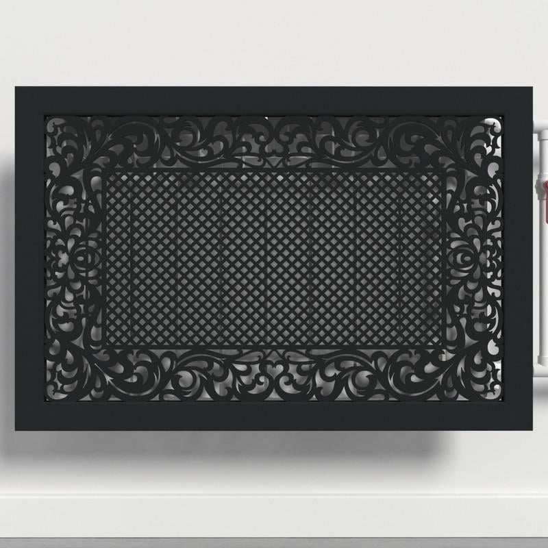 Решетка-экран на батарею SMARTWOOD 900 мм Чорный (R21253107)