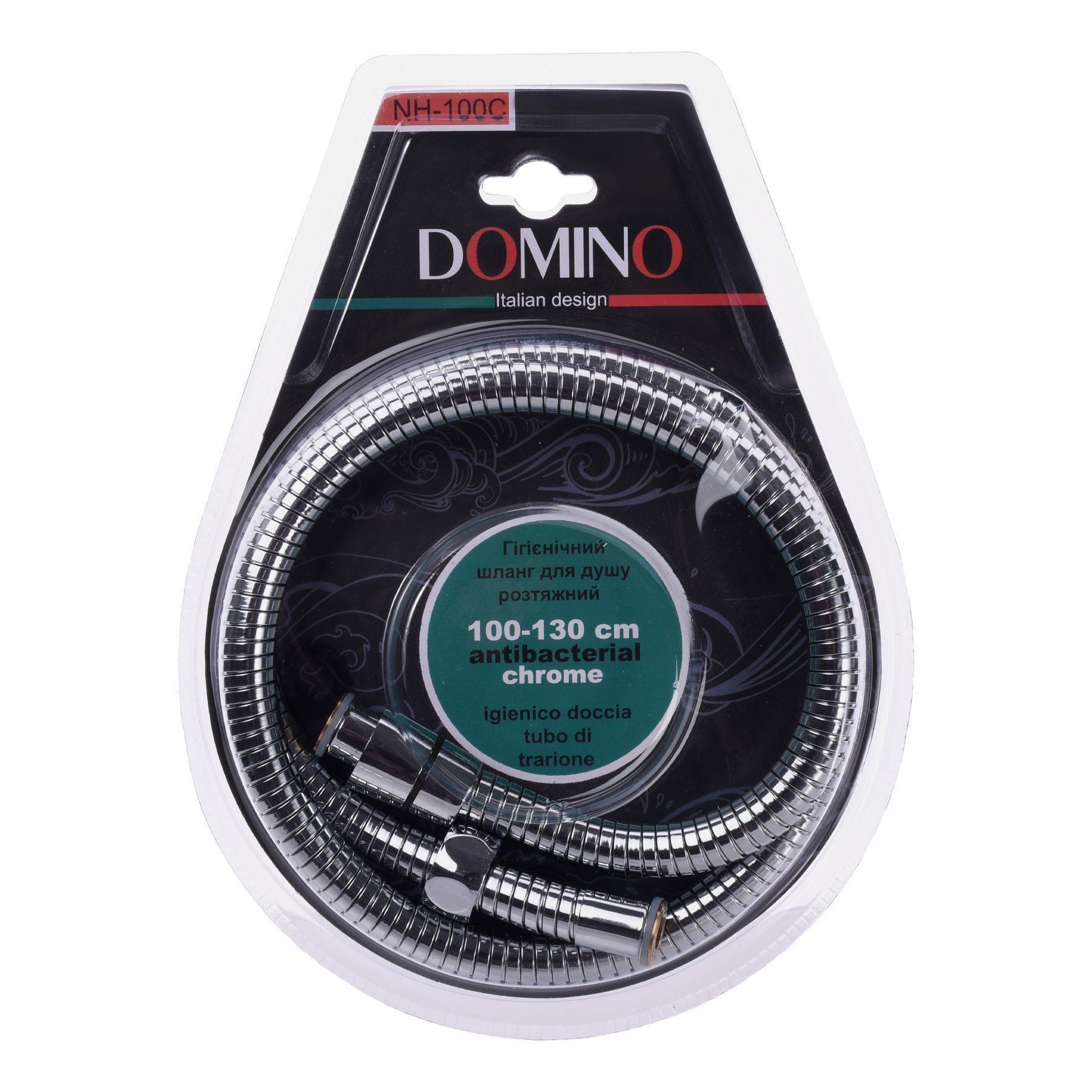 Шланг для душа DOMINO NH-100C-100-130 нержавеющая сталь/EPDM 130 см (000011896)