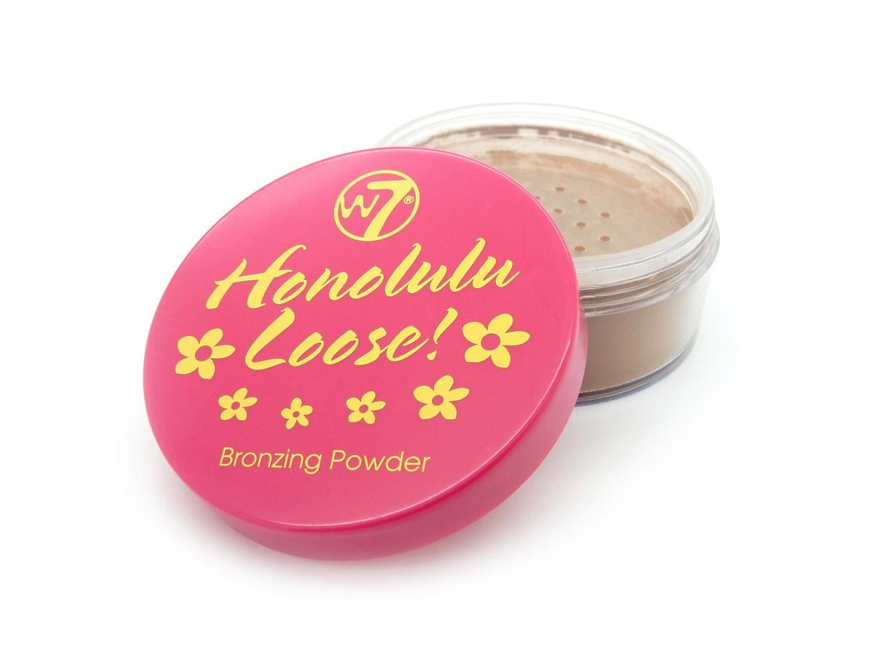 Пудра для лица рассыпчатая W7 Honolulu Loose Bronzing Powder Medium (28132)
