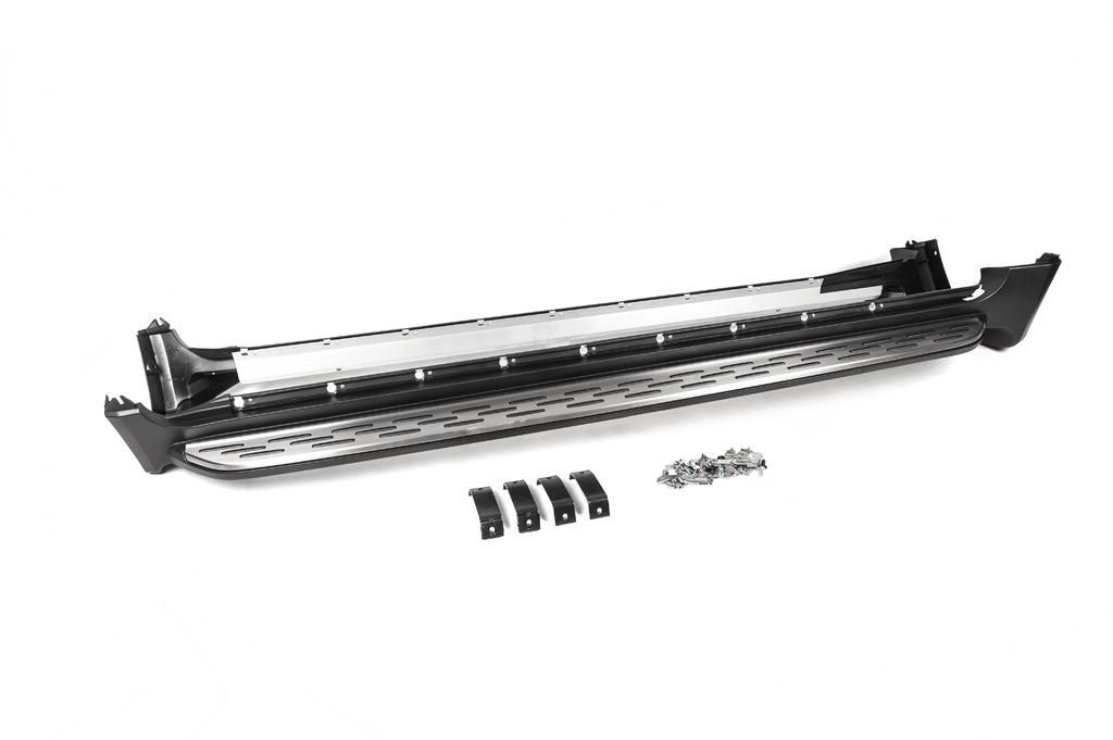 Бокові пороги OEM Cixtai для Volvo XC90 2002-2014 рр. алюміній/пластик