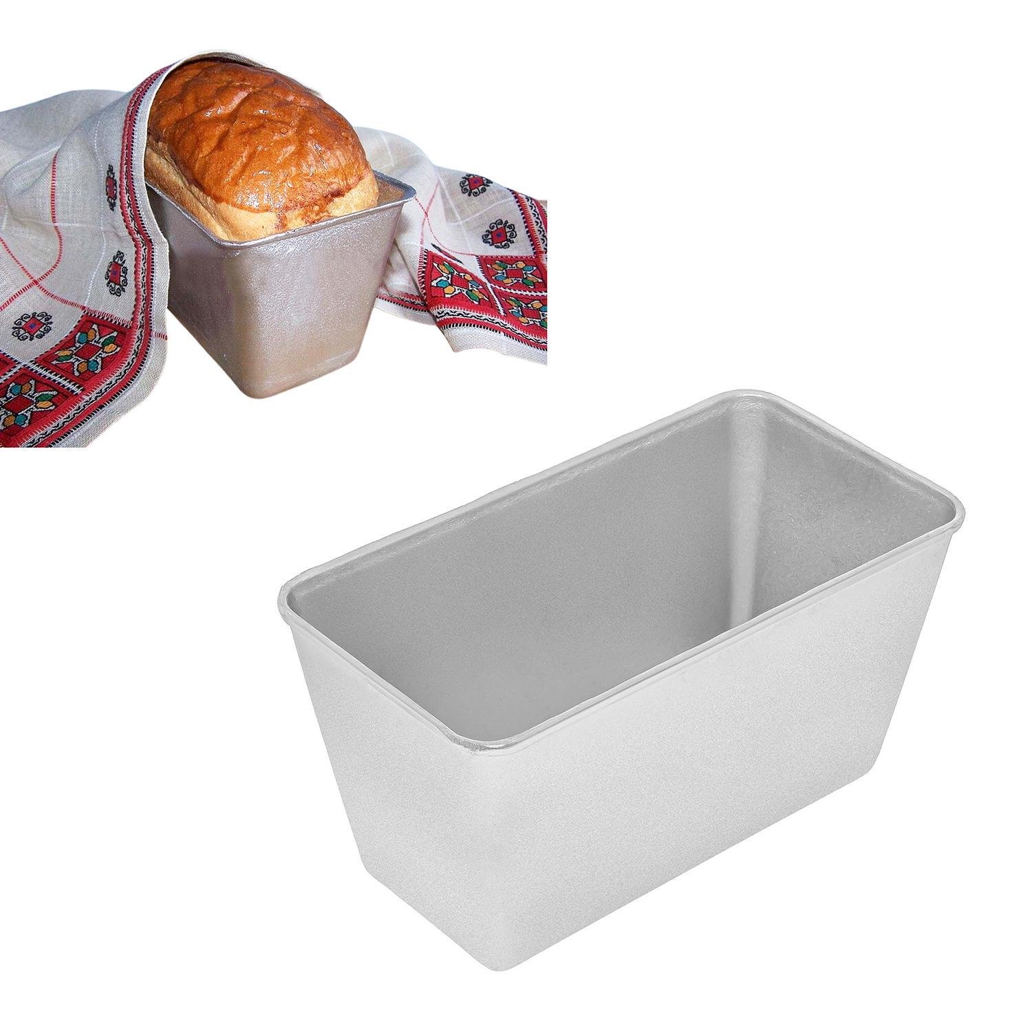 Форма для випікання хліба Л7 №8 алюміній 22х11х11,5 см (86435) - фото 7