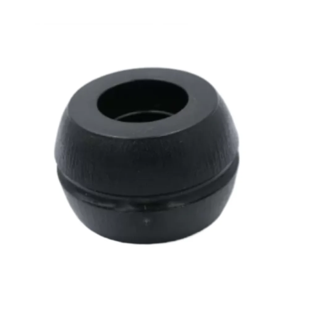 Меблева ніжка-опора Sigma пластик кругла 47 мм Чорний (MO0143)