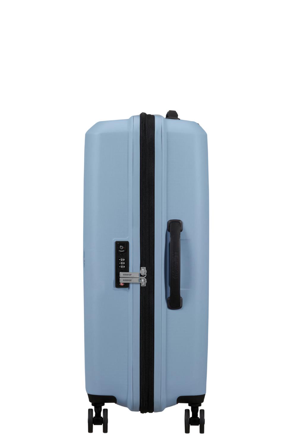 Чемодан American Tourister AEROSTEP 67x46x26/29 см Серый (MD8*08002) - фото 9