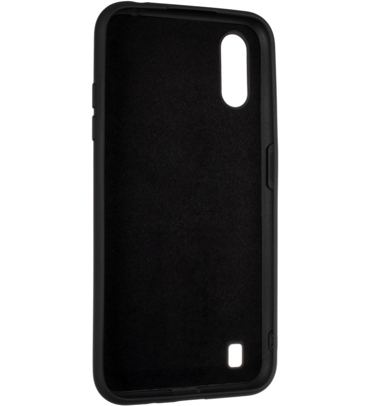 Чехол Full Soft Case for Samsung A015 (A01)/M015 (M01) Black - фото 4