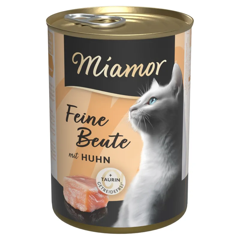 Корм влажный для кошек Miamor Feine Beute Huhn курица 400 г (30329219)