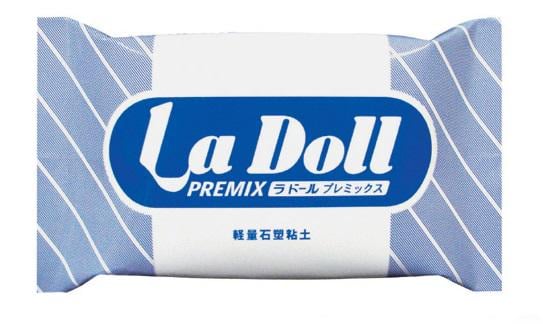 Полімерна глина самозастигаюча PADICO, 400 г., La Doll Premix, для ляльок, Біла, (1523130)