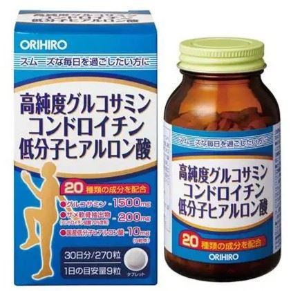 Глюкозамин Orihiro Glucosamine Chondroitin с хондроитином для восстановления хрящевой и костной ткани 270 таблеток (2851554569) Глюкозамин Orihiro Glucosamine Chondroitin с хондроитином для восстановления хрящевой и костной ткани 270 таблеток (2851554569)