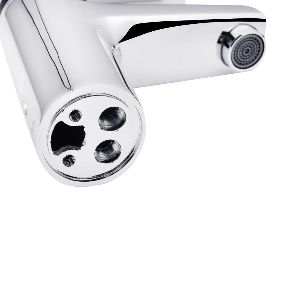 Смеситель для раковины Kroner KRP Enzo C010 (23601) - фото 4 Смеситель для раковины Kroner KRP Enzo C010 (23601) - фото 4