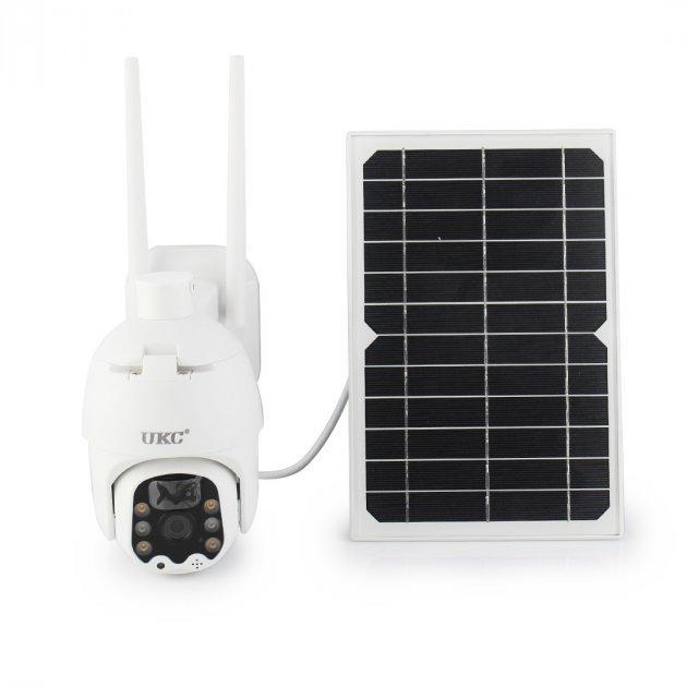 IP WiFi камера видеонаблюдения Q5 2.0 Мп с солнечной панелью (17047) - фото 5