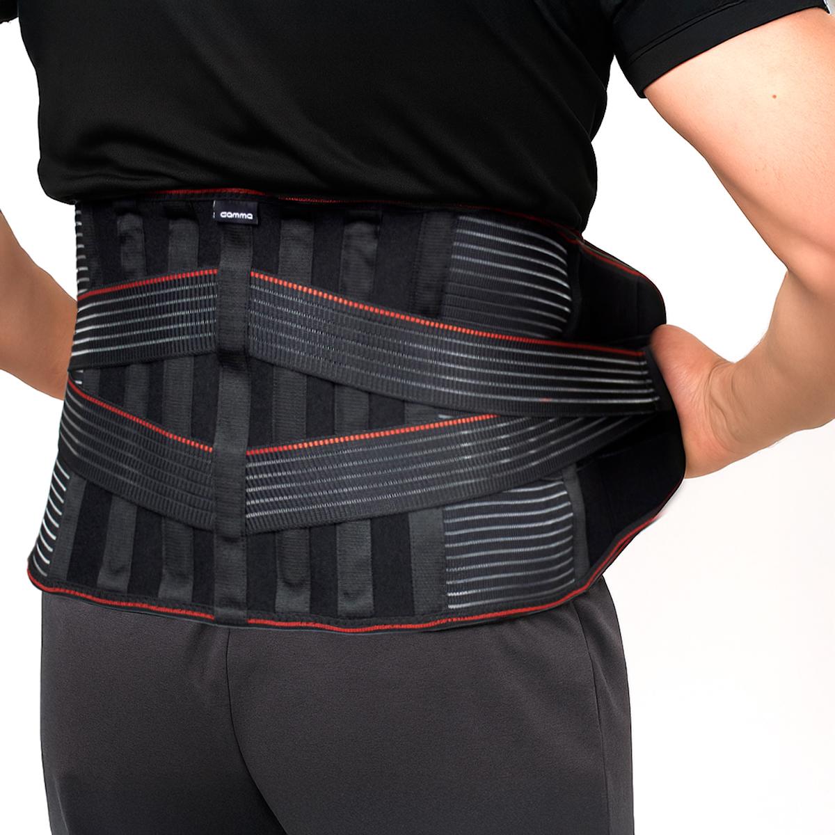 Бандаж на поясничный отдел позвоночника с усиленными ремнями/ребрами жесткости GAMMA R4208 S/M - фото 4 Бандаж на поясничный отдел позвоночника с усиленными ремнями/ребрами жесткости GAMMA R4208 S/M - фото 4
