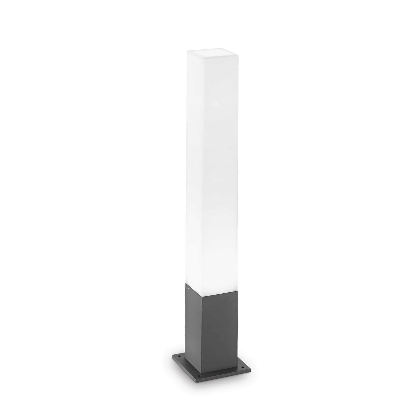 Столбик уличный Ideal Lux Edo Outdoor PT1 Square 135762 Antracite