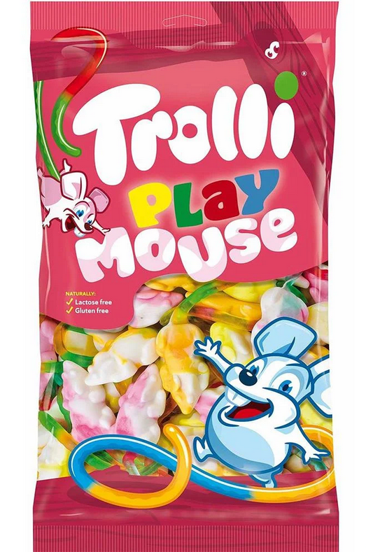 Конфеты желейные Trolli Play mouse 1 кг (22358941)