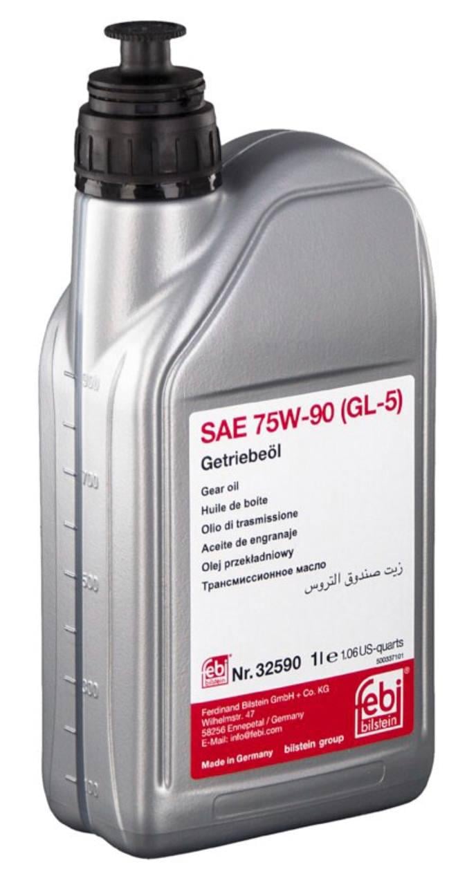 Трансмісійне мастило FEBI GL-5 75W-90 1 л (32590) Трансмісійне мастило FEBI GL-5 75W-90 1 л (32590)
