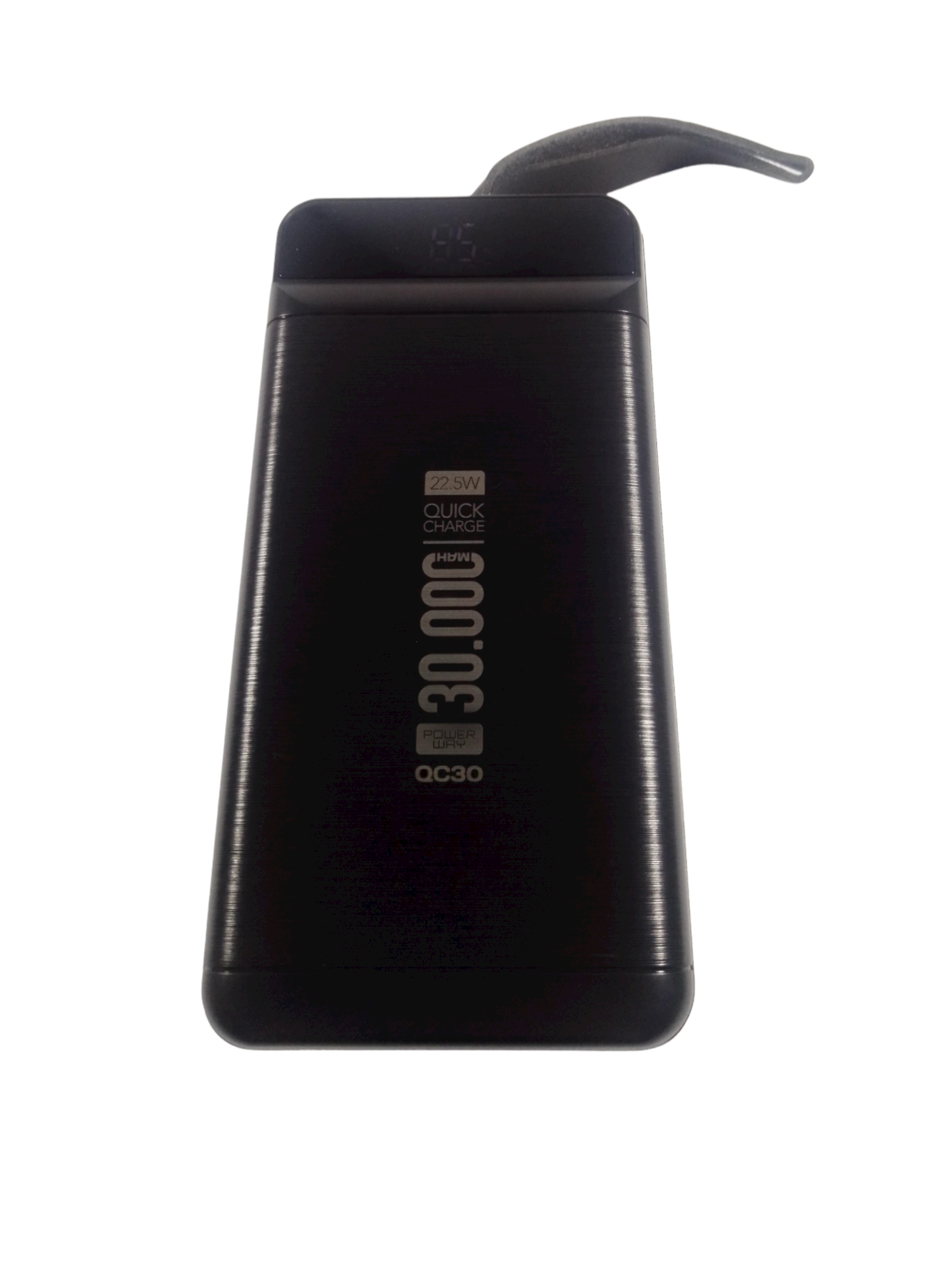 Внешний аккумулятор Power Way QC30 30000 mAh 3xUSB 22,5 Вт Черный