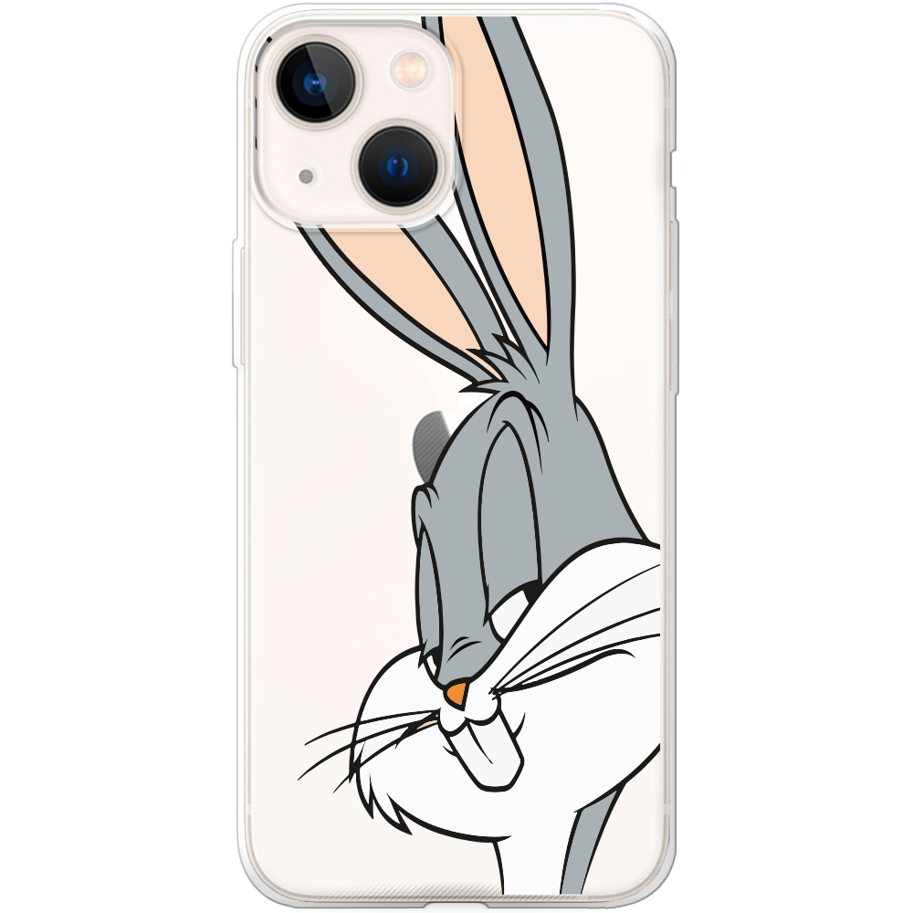 Чохол BoxFace iPhone 13 Lucky Rabbit Прозорий силікон (43370-bk81-43370)