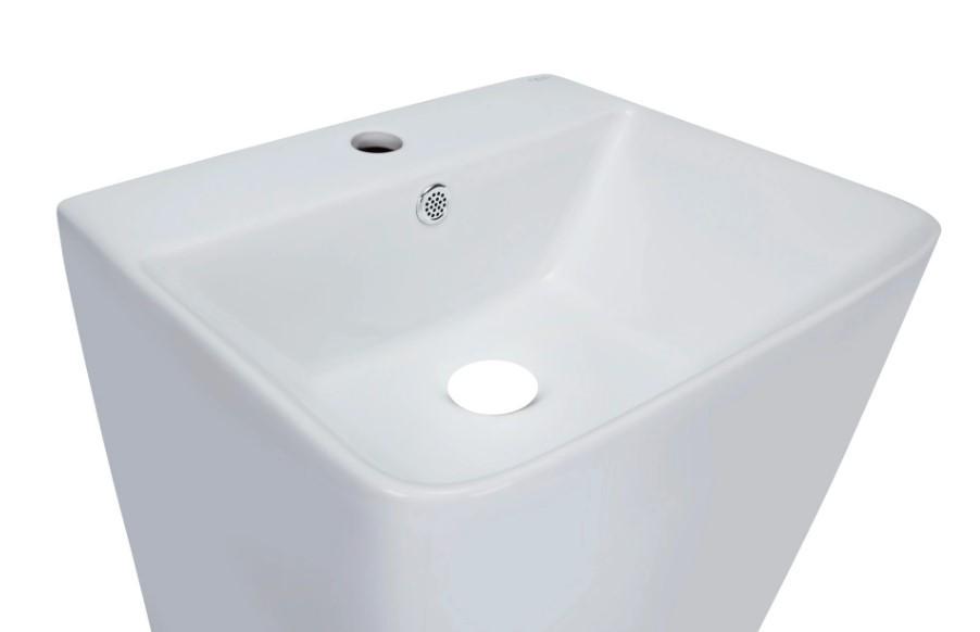 Раковина Qtap Tern підлогова без донного клапана (QT1711G302WN) - фото 5 Раковина Qtap Tern підлогова без донного клапана (QT1711G302WN) - фото 5