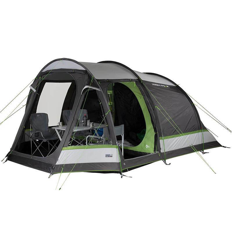 Палатка четырехместная High Peak Meran 4.0 Light Grey/Dark Grey/Green (11806) - фото 4