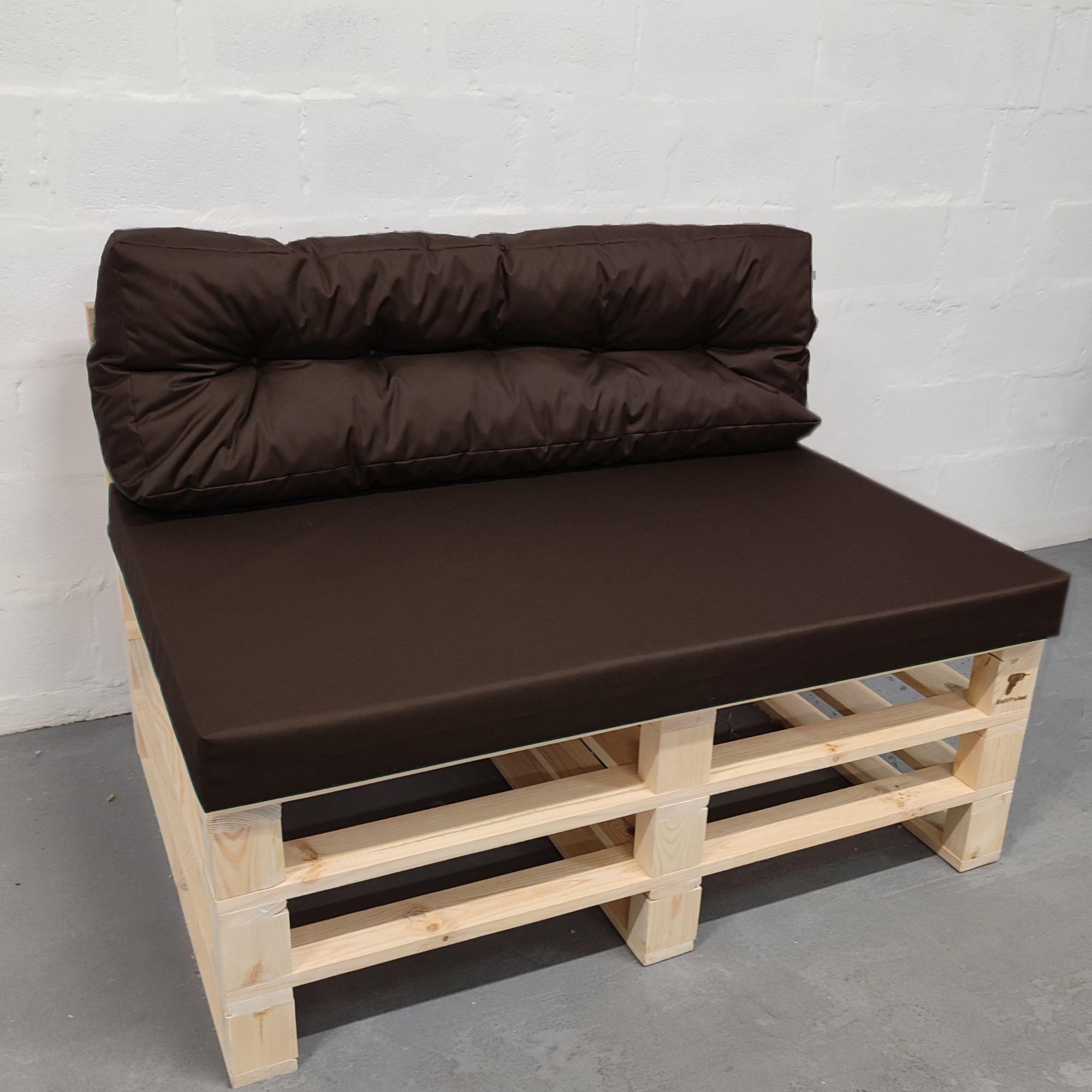 Комплект водоотталкивающих подушек для паллет-дивана eGarden оксфорд 120x80x10/120x45x12 см Коричневый (5713) - фото 1 Комплект водоотталкивающих подушек для паллет-дивана eGarden оксфорд 120x80x10/120x45x12 см Коричневый (5713) - фото 1