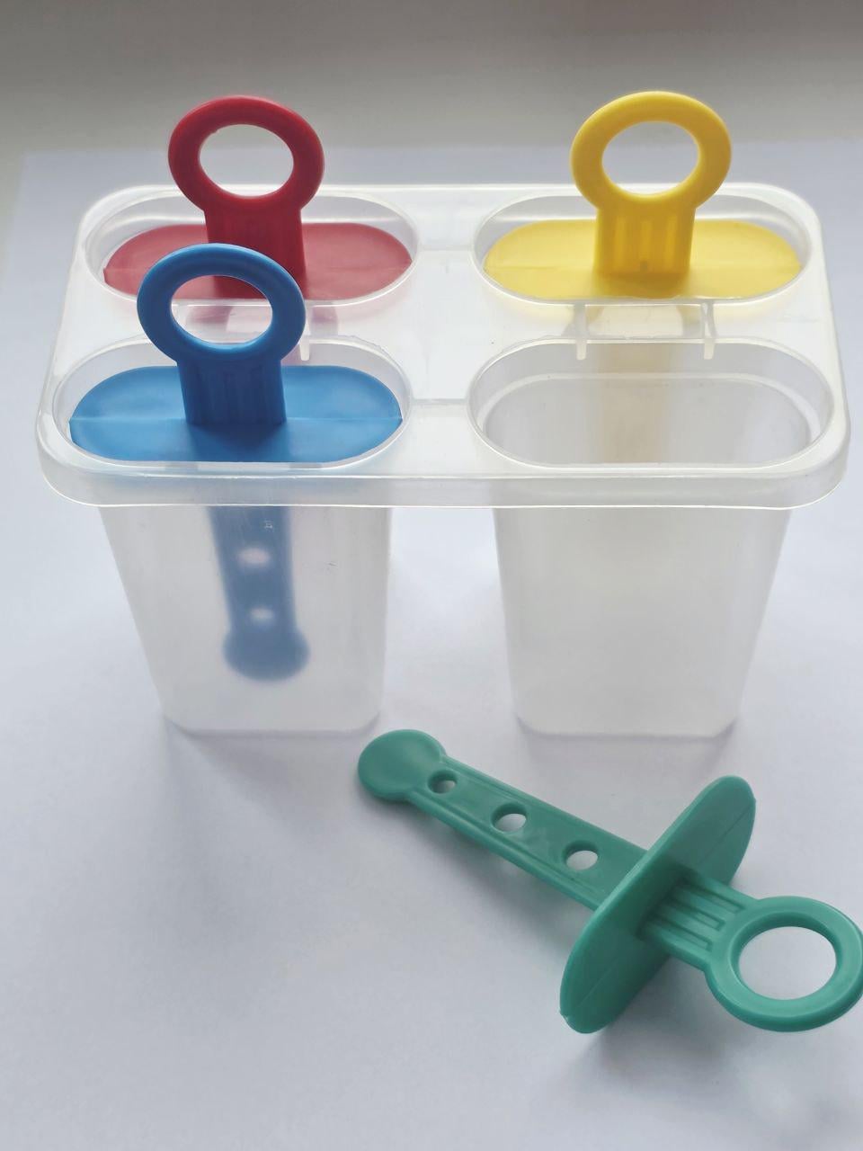 Форма для мороженого с крышкой для фруктового сока и льда (Н-614) Форма для мороженого с крышкой для фруктового сока и льда (Н-614)