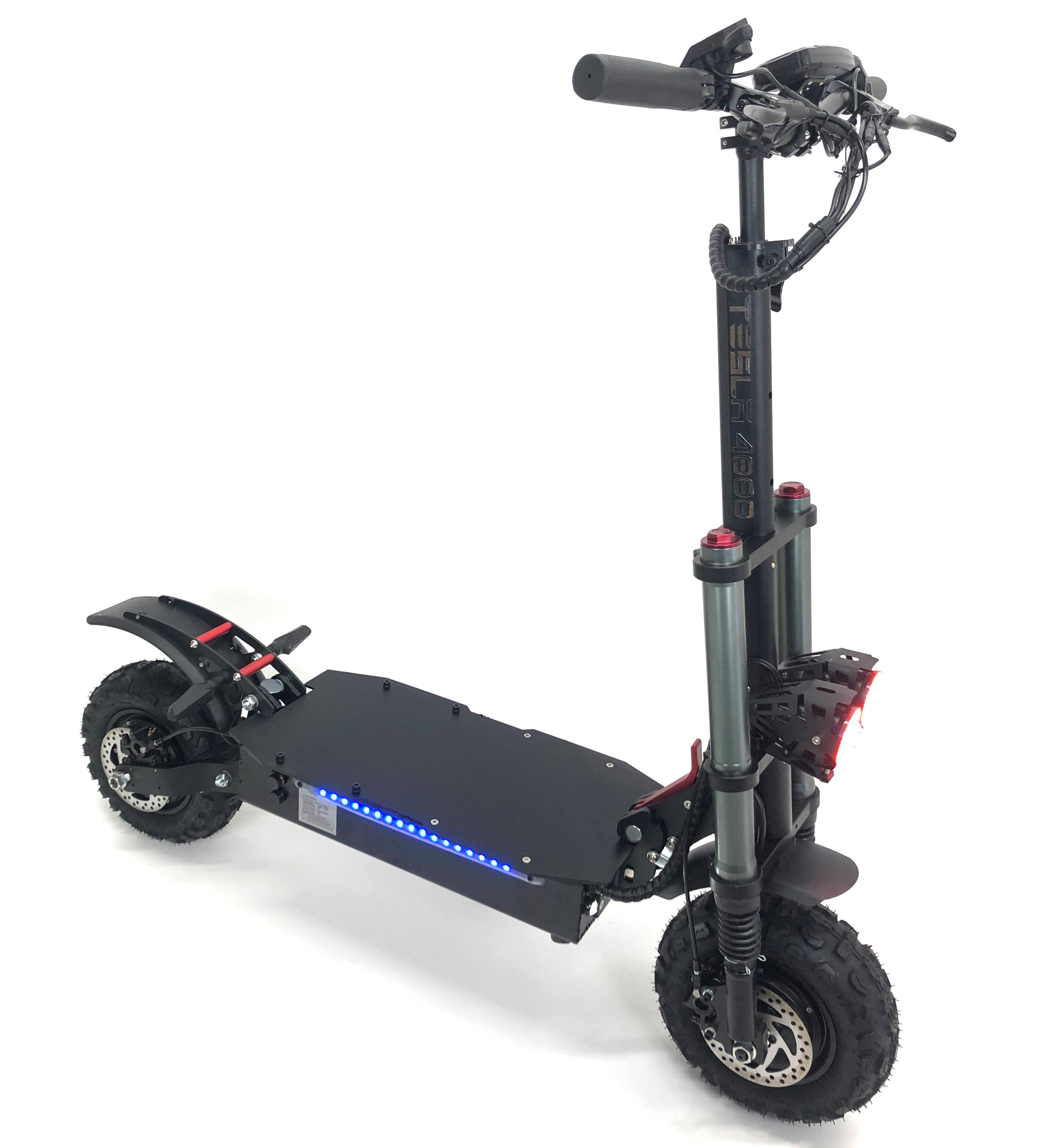 Електросамокат TESLA 4000 3000W х2 60V 30Ah NFC ключ - фото 16